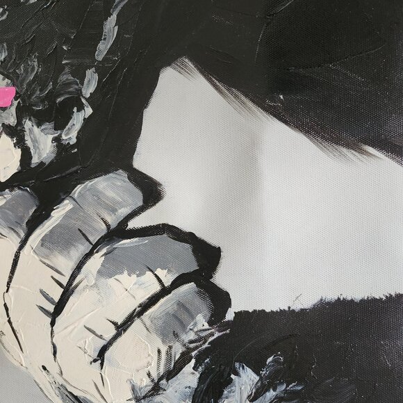 Oil on canevas Monkey cool - Picture 2 of 5